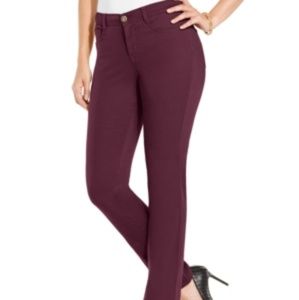 Style & Co Petite Tummy-Control Slim-Leg Jeans
